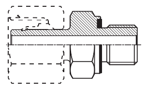 F-LINE DIN 2353 bspp adaptors