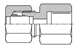 F-LINE DIN 2353 female connectors