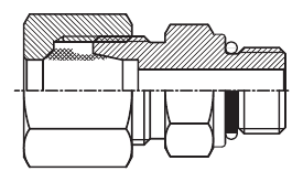 F-LINE DIN 2353 unf male connectors